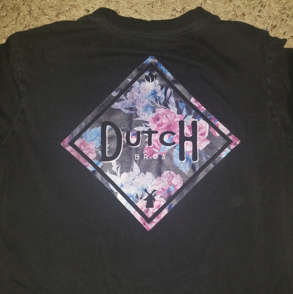 Dutch Bros - Floral Black